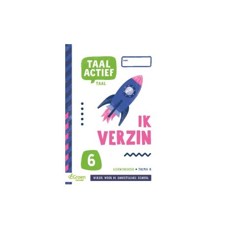 Afbeelding van Taal actief 5 Taal (cv) : Groep 6, thema 8, Ik verzin : Leerwerkboek