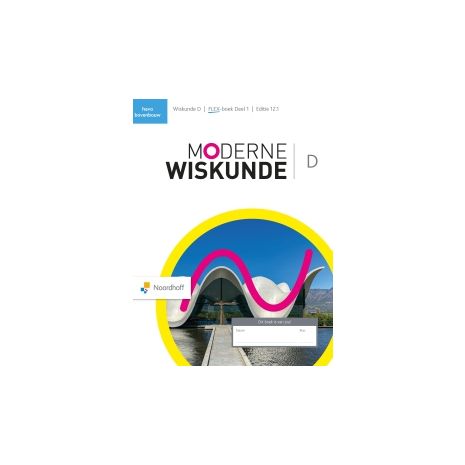 Afbeelding van Moderne wiskunde 12.1 - FLEX - : havo D 1 : Leerwerkboek