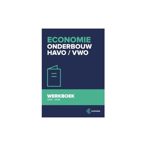 Afbeelding van Cumulus economie : 3 havo/vwo : Werkboek 2025-2026 Afbeelding van Cumulus economie : 3 havo/vwo : Werkboek 2025-2026