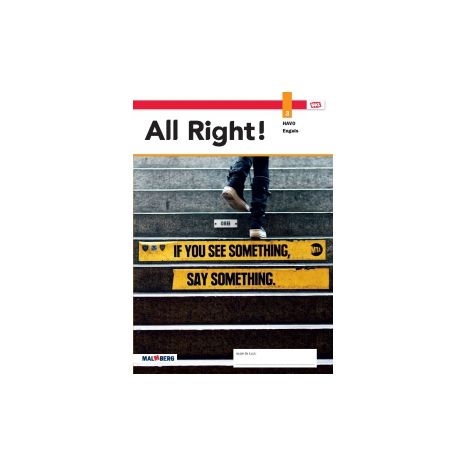 Afbeelding van All right! 3.1 - MAX - : 3 havo : Leerwerkboek
