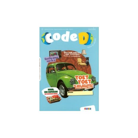 Afbeelding van Code D : Groep 6 : Thema 5, mens en maatschappij : Werkboek