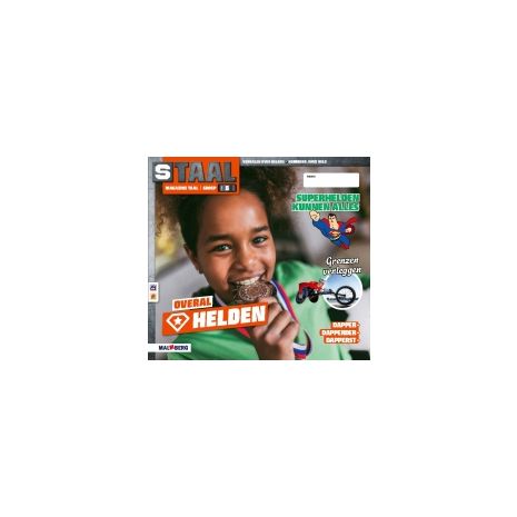 Afbeelding van Staal Taal 2 : Groep 8 : Thema 1 Helden : Magazine Afbeelding van Staal Taal 2 : Groep 8 : Thema 1 Helden : Magazine