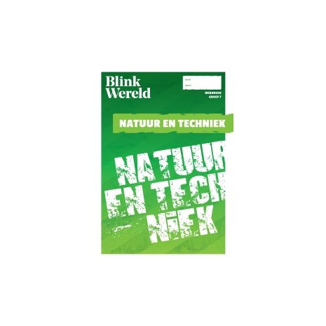Afbeelding van Blink Wereld Natuur en Techniek : Groep 7 : Werkboek Afbeelding van Blink Wereld Natuur en Techniek : Groep 7 : Werkboek
