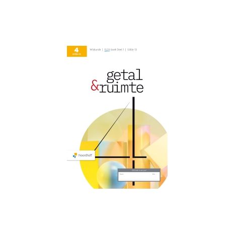 Afbeelding van Getal & ruimte 13.0 - FLEX - : 4 vmbo-b 1 : Leerwerkboek Afbeelding van Getal & ruimte 13.0 - FLEX - : 4 vmbo-b 1 : Leerwerkboek