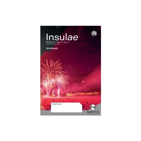 Afbeelding van Insulae NaSk V6 : 1+2 vmbo-t/havo : Werkboek