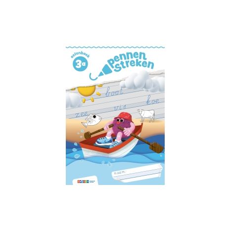Afbeelding van Pennenstreken 3 : 3A : Oefenboek verbonden schrift