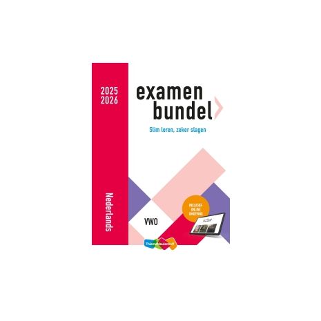 Afbeelding van Examenbundel Nederlands : vwo : 2025/2026