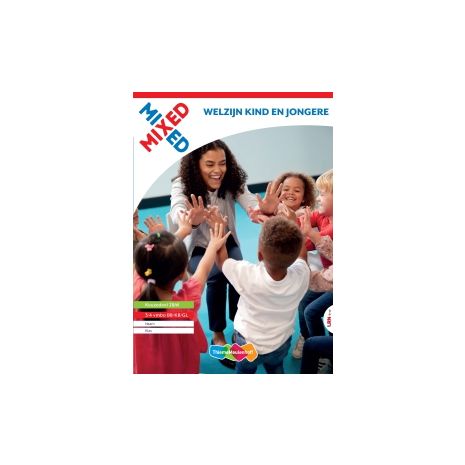 Afbeelding van Mixed ZW - LRN-line - :  3+4 vmbo-bkg : Welzijn kind en jongere : Leerwerkboek