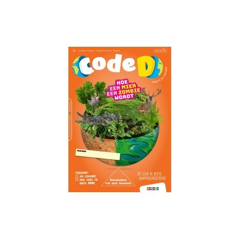 Afbeelding van Code D : Groep 8 : Thema 4, mens en natuur : Werkboek Afbeelding van Code D : Groep 8 : Thema 4, mens en natuur : Werkboek