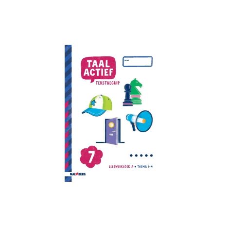 Afbeelding van Taal Actief 5 Tekstbegrip : Groep 7 A, thema 1-4 : Leeswerkboek