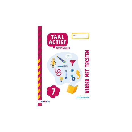 Afbeelding van Taal Actief 5 Tekstbegrip : Groep 7 : Leeswerkboek Afbeelding van Taal Actief 5 Tekstbegrip : Groep 7 : Leeswerkboek