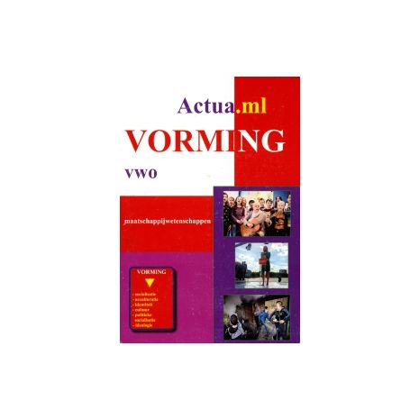 Afbeelding van Actua.ml 2e dr : vwo : Vorming
