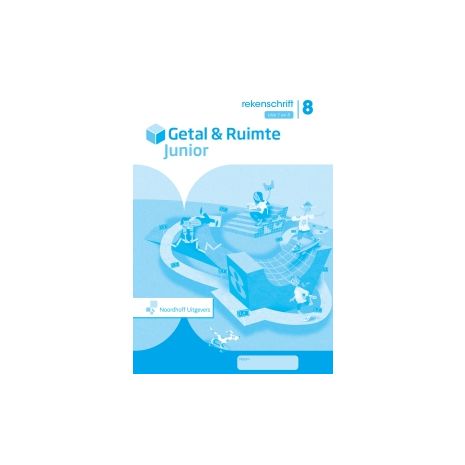 Afbeelding van Getal & ruimte junior : Groep 8, blok 7 en 8 : Rekenschrift
