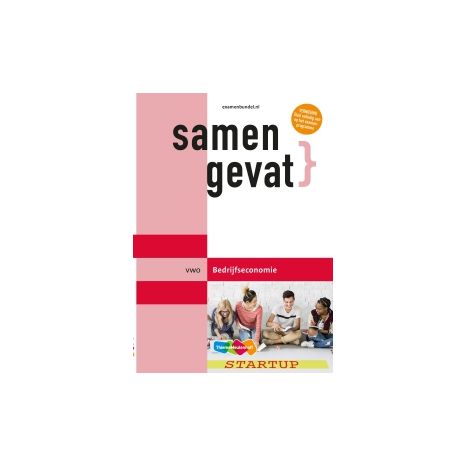 Afbeelding van Samengevat Bedrijfseconomie : vwo