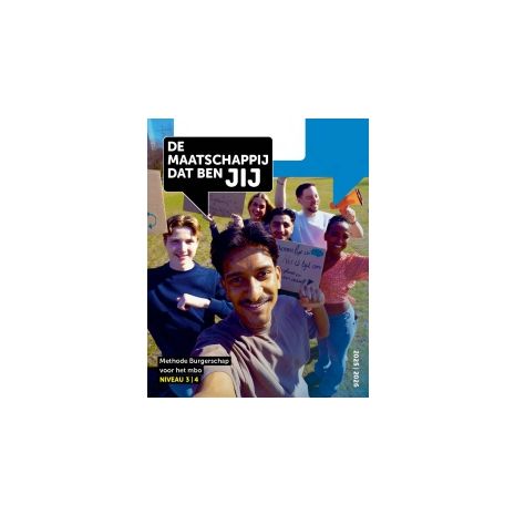 Afbeelding van De maatschappij dat ben JIJ : mbo niveau 3+4