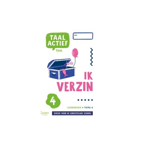 Afbeelding van Taal Actief 5 Taal (cv) : Groep 4, thema 8 : Leerwerkboek