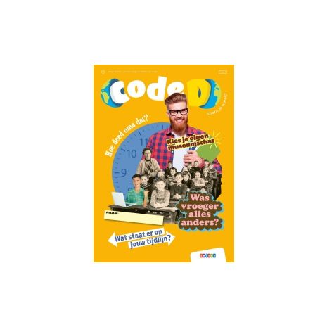 Afbeelding van Code D : Groep 4 : Thema 3, mens en maatschappij : Werkboek