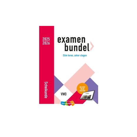 Afbeelding van Examenbundel Scheikunde : vwo : 2025/2026