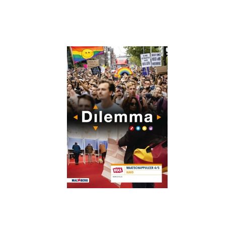 Afbeelding van Dilemma 3.0 - MAX - : 4 havo : Leeropdrachtenboek