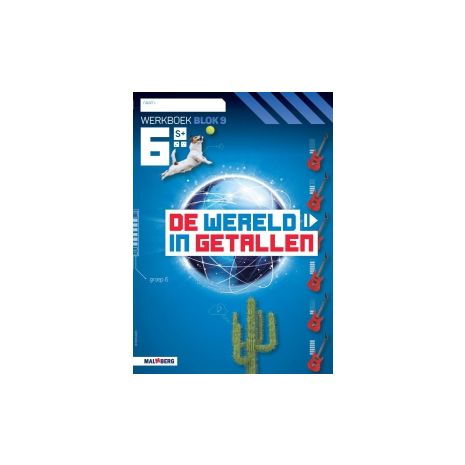 Afbeelding van De wereld in getallen 5e versie Parallelversie : Groep 6, blok 9 S+ : Werkboek