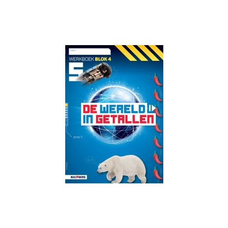 Afbeelding van De wereld in getallen 5e versie Parallelversie : Groep 5, blok 4 : Werkboek