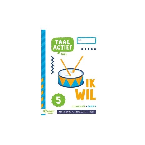 Afbeelding van Taal actief 5 Taal (cv) : Groep 5, thema 4 : Leerwerkboek