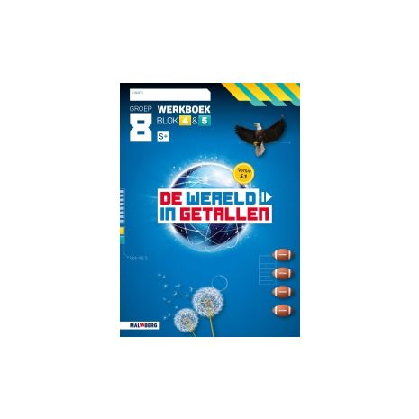 Afbeelding van De wereld in getallen 5.1 : Groep 8, blok 4 en 5 S+ : Werkboek