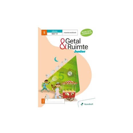 Afbeelding van Getal & ruimte junior 3.0 : Groep 5, blok 1-8 : Meesterwerkboek
