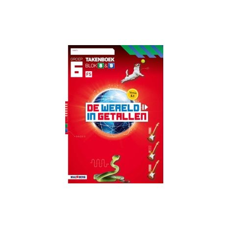Afbeelding van De wereld in getallen 5.1 : Groep 6, Blok 8+9 FS : Takenboek