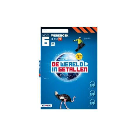 Afbeelding van De wereld in getallen 5.1 : Groep 6, Blok 1 FS : Werkboek
