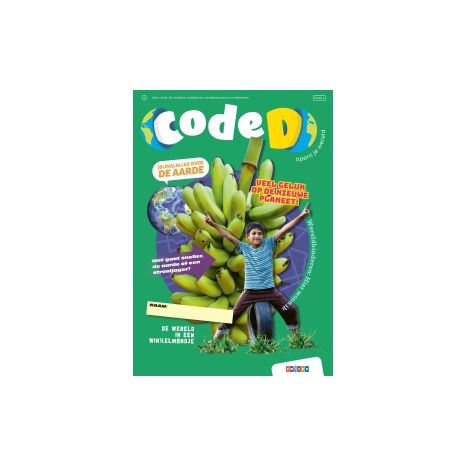Afbeelding van Code D : Groep 4 : Thema 4, mens en maatschappij : Werkboek
