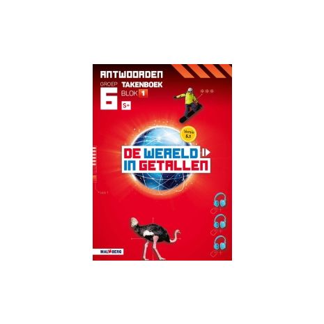 Afbeelding van De wereld in getallen 5.1 : Groep 6, blok 1 S+ : Takenboek antwoorden