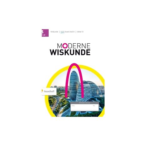 Afbeelding van Moderne wiskunde 13.0 - FLEX - : 3 vmbo-gt B : Leerboek