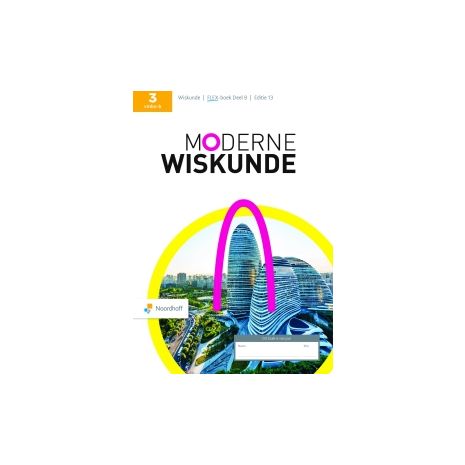 Afbeelding van Moderne wiskunde 13.0 - FLEX - : 3 vmbo-b B : Leerboek