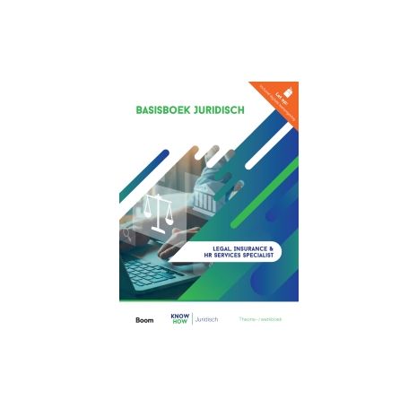 Afbeelding van Knowhow Juridisch basisboek : Theorie-/werkboek
