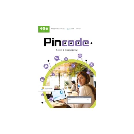 Afbeelding van Pincode BE 1.0 - FLEX - : 4+5+6 vwo : 6 Verslaggeving : Katern