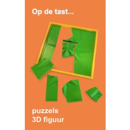 Op de tast... : Topo Nederland puzzel 3D-figuren