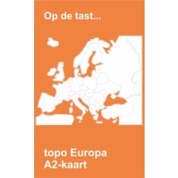 Afbeelding van Op de tast... : Topo Europa A2-kaart