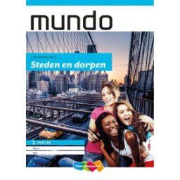 Afbeelding van Mundo 3e ed : 1 vmbo-bk : Thema 5 Steden en dorpen : Leerwerkboek