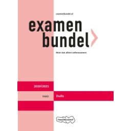 Afbeelding van Examenbundel Duits : vwo : 2020/2021