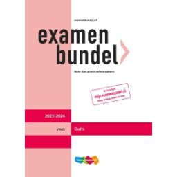 Afbeelding van Examenbundel Duits : vwo : 2023/2024