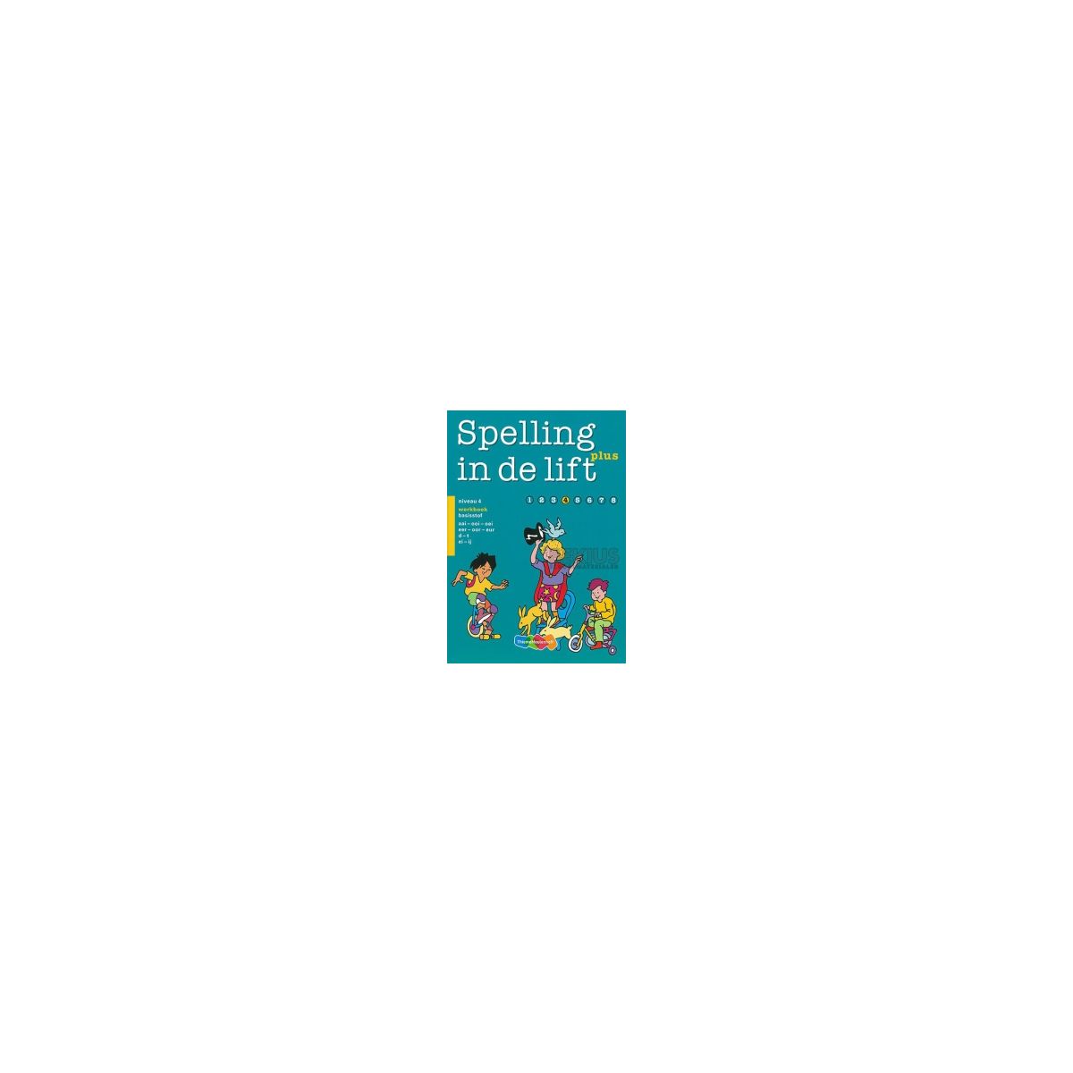 Afbeelding van Spelling in de lift : Niveau 4 : Werkboek Afbeelding van Spelling in de lift : Niveau 4 : Werkboek