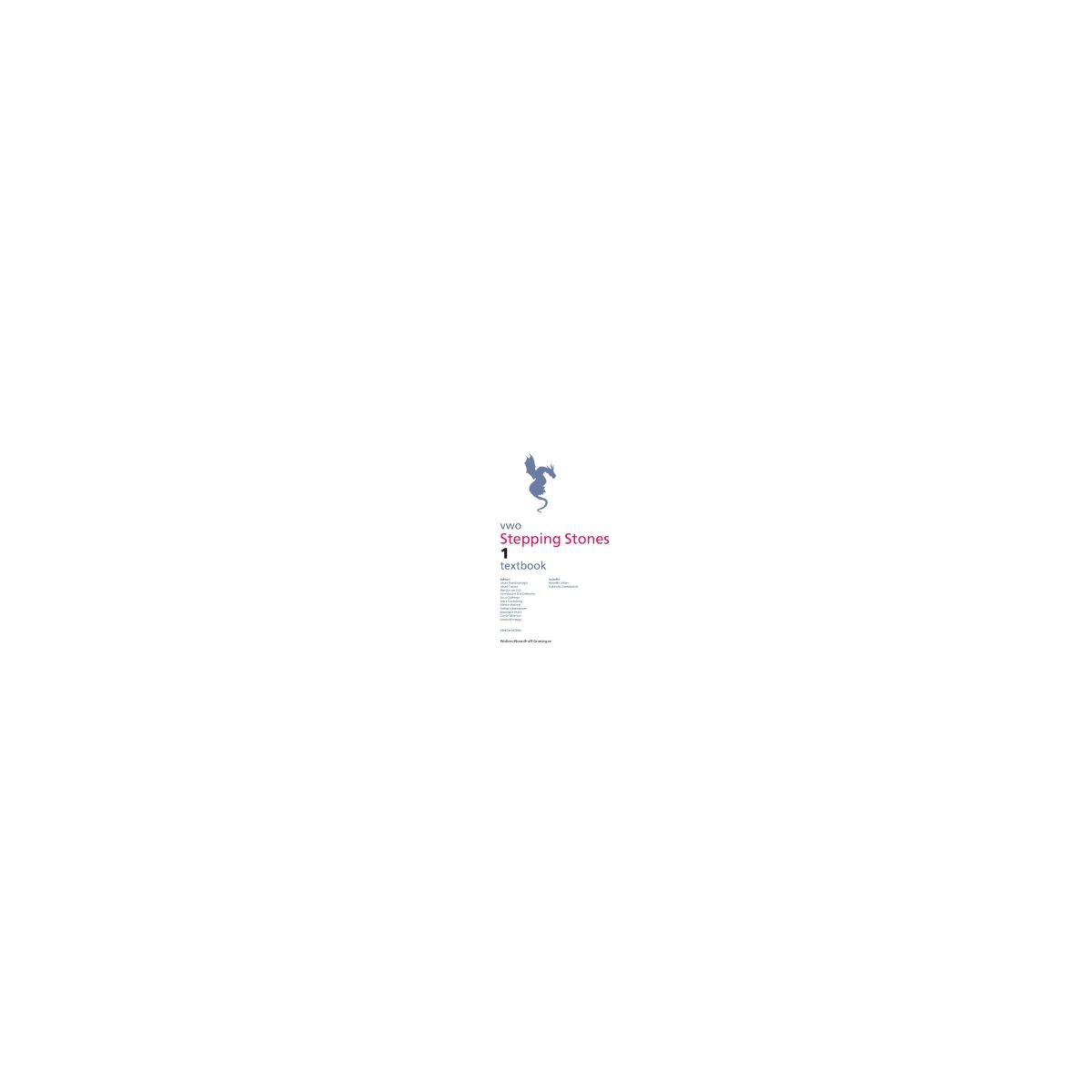 Afbeelding van Stepping stones 4e ed : 1 vwo : Textbook Afbeelding van Stepping stones 4e ed : 1 vwo : Textbook