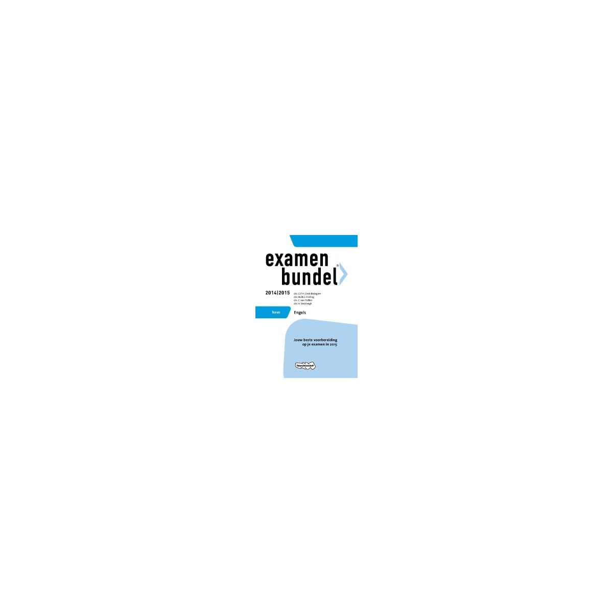 Afbeelding van Examenbundel Engels : havo : 2014/2015 Afbeelding van Examenbundel Engels : havo : 2014/2015