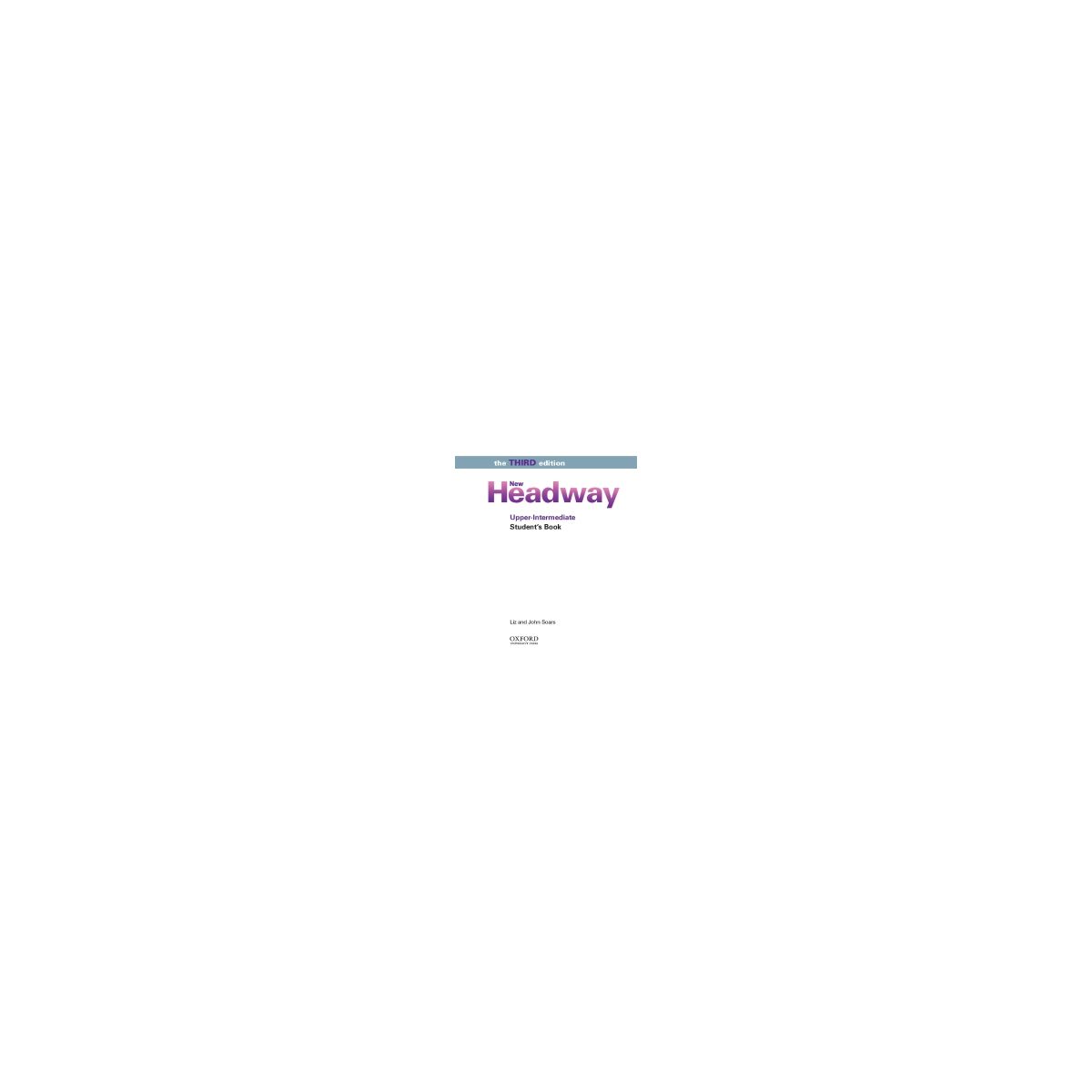 Afbeelding van New Headway 3rd ed : Upper-intermediate : Student's book Afbeelding van New Headway 3rd ed : Upper-intermediate : Student's book