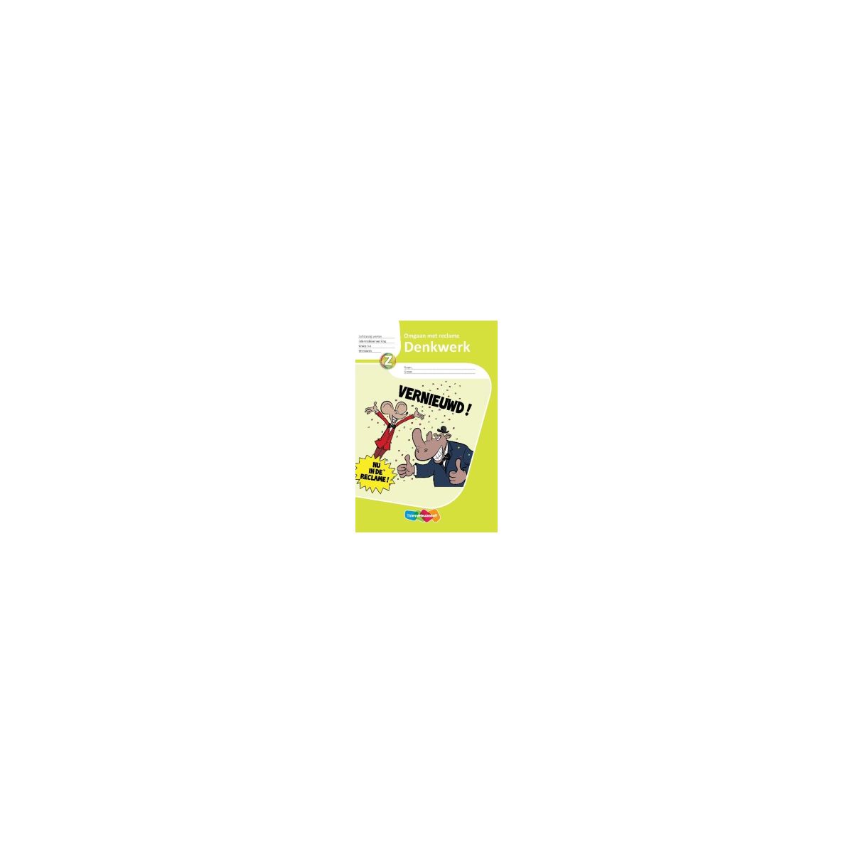 Afbeelding van Denkwerk Omgaan met reclame : groep 5-6 : Werkboek Afbeelding van Denkwerk Omgaan met reclame : groep 5-6 : Werkboek