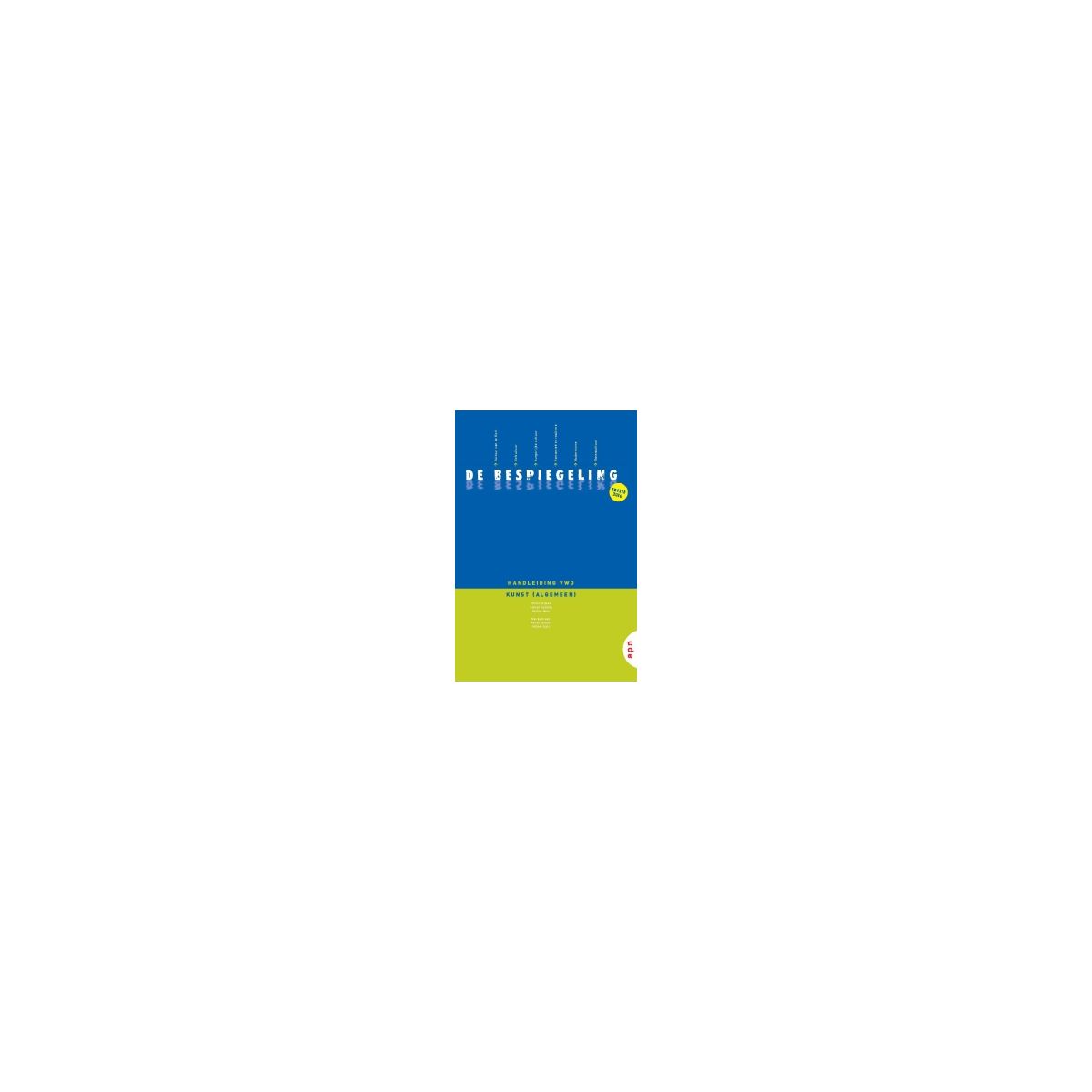 Afbeelding van De bespiegeling : vwo : Handleiding Afbeelding van De bespiegeling : vwo : Handleiding