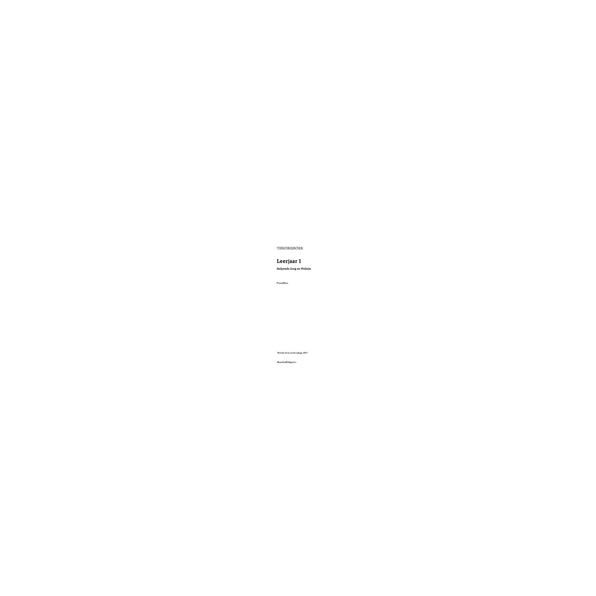 Afbeelding van Prove2move : 1 A : Theorieboek Afbeelding van Prove2move : 1 A : Theorieboek