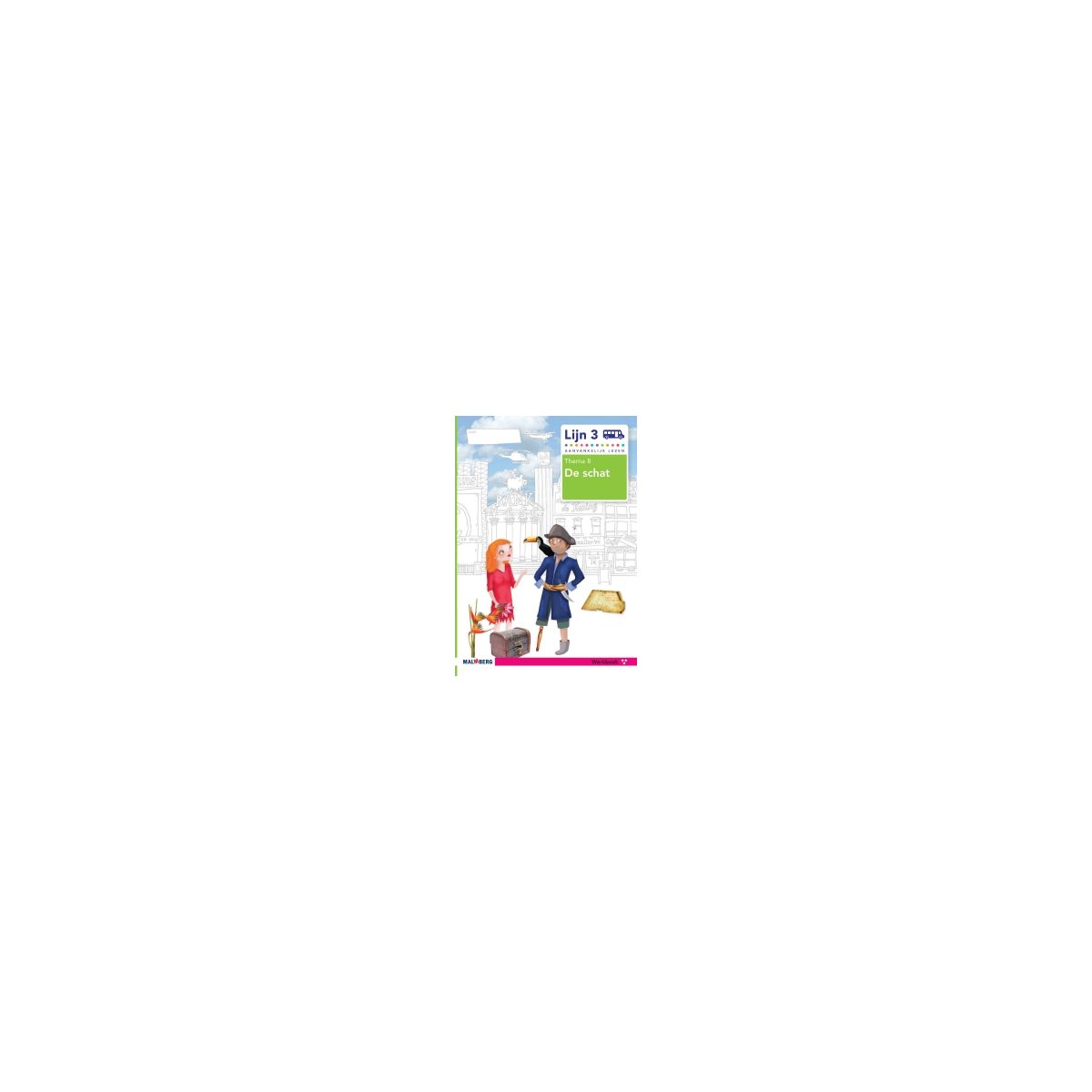 Afbeelding van Lijn 3 : Groep 3 : Thema 8 De schat : Werkboek (goede lezer 3 sterren) Afbeelding van Lijn 3 : Groep 3 : Thema 8 De schat : Werkboek (goede lezer 3 sterren)