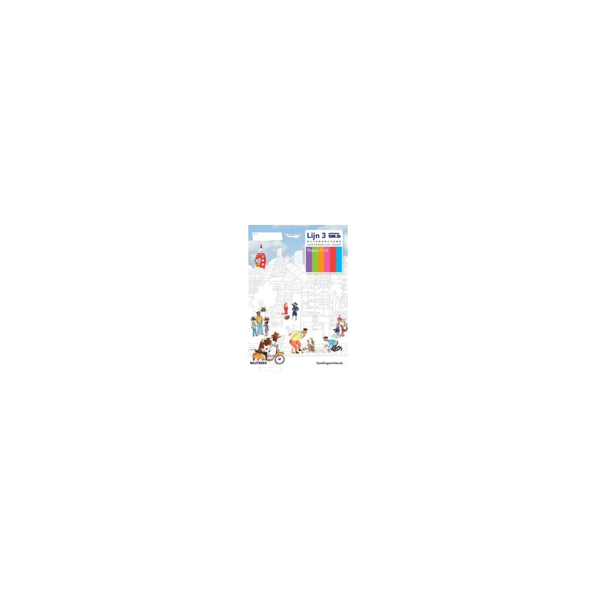 Afbeelding van Lijn 3 : Thema 7 t/m 12 : Spellingwerkboek Afbeelding van Lijn 3 : Thema 7 t/m 12 : Spellingwerkboek